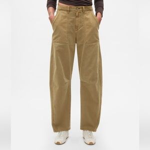Gap Mid Rise Twill Barrel Pants Size 2P